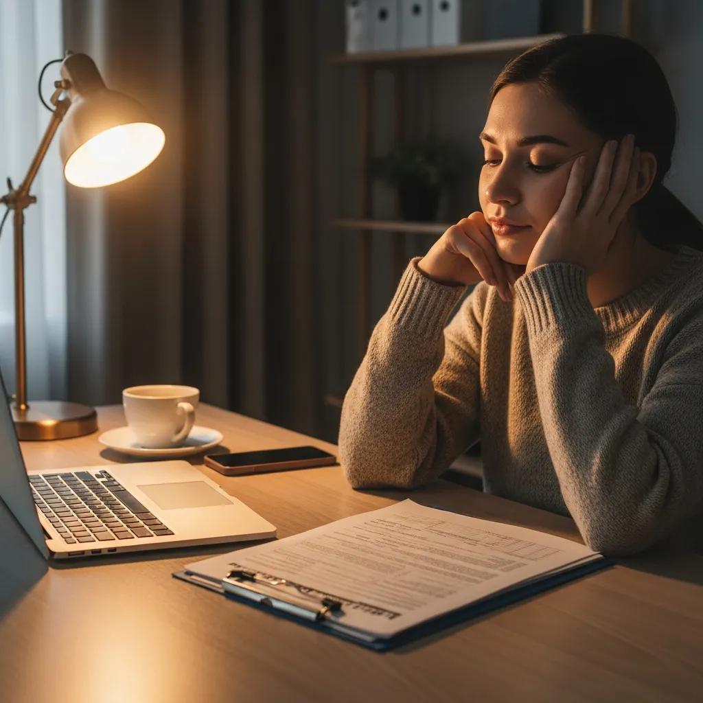 Innocent Spouse Relief: Qualify and Apply Successfully 1 person at a desk with tax documents and a laptop conveying relief and hope in a cozy setting e640e067 f9c6 4980 9eb1 054a78388c94 Innocent Spouse Relief: Qualify and Apply Successfully