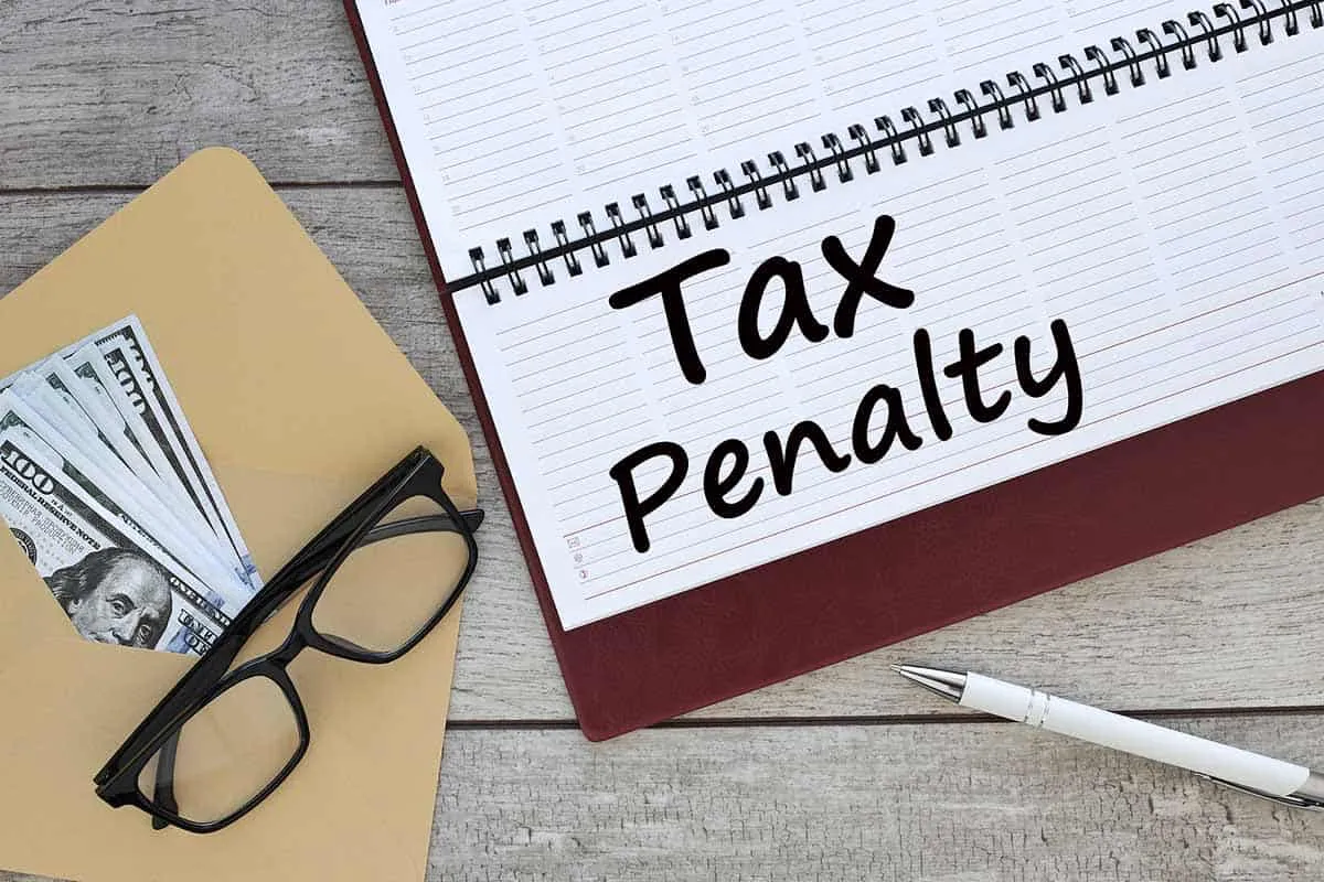 tax penalty, types of IRS penalties